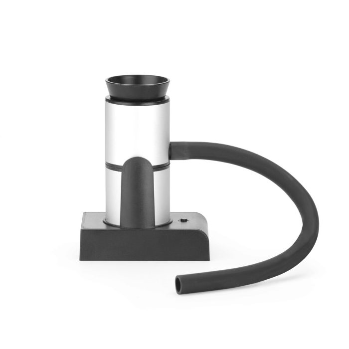 Infuzor de fum Hendi, camera detasabila, filtru integrat, furtun flexibil de cauciuc (30 cm), Aluminiu, 90x54x122 mm - Image 4