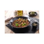Tigaie paella cu 2 manere, otel emailat, 12 cm diametru x 2,5 cm inaltime , Hendi, potrivita si pentru servire - Image 4