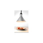 Lampa de caldura conica, argintie ø275x(H)250 mm, 230V, 250W - Image 3