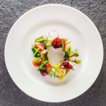Farfurie Fine Dine, Crema 240 mm - Image 10