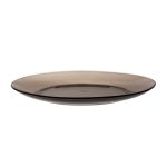 Farfurie plata Lys Sepia din sticla, Duralex, set 1 buc.ø235x(H)20 mm