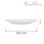 Farfurie Bianco, 210mm Fine Dine - Image 5