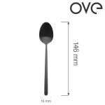 Lingură de ceai Amarone Black, OVE, 146 mm - Image 8