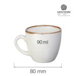Ceasca espresso Vanilla, 90 ml Fine Dine - Image 6