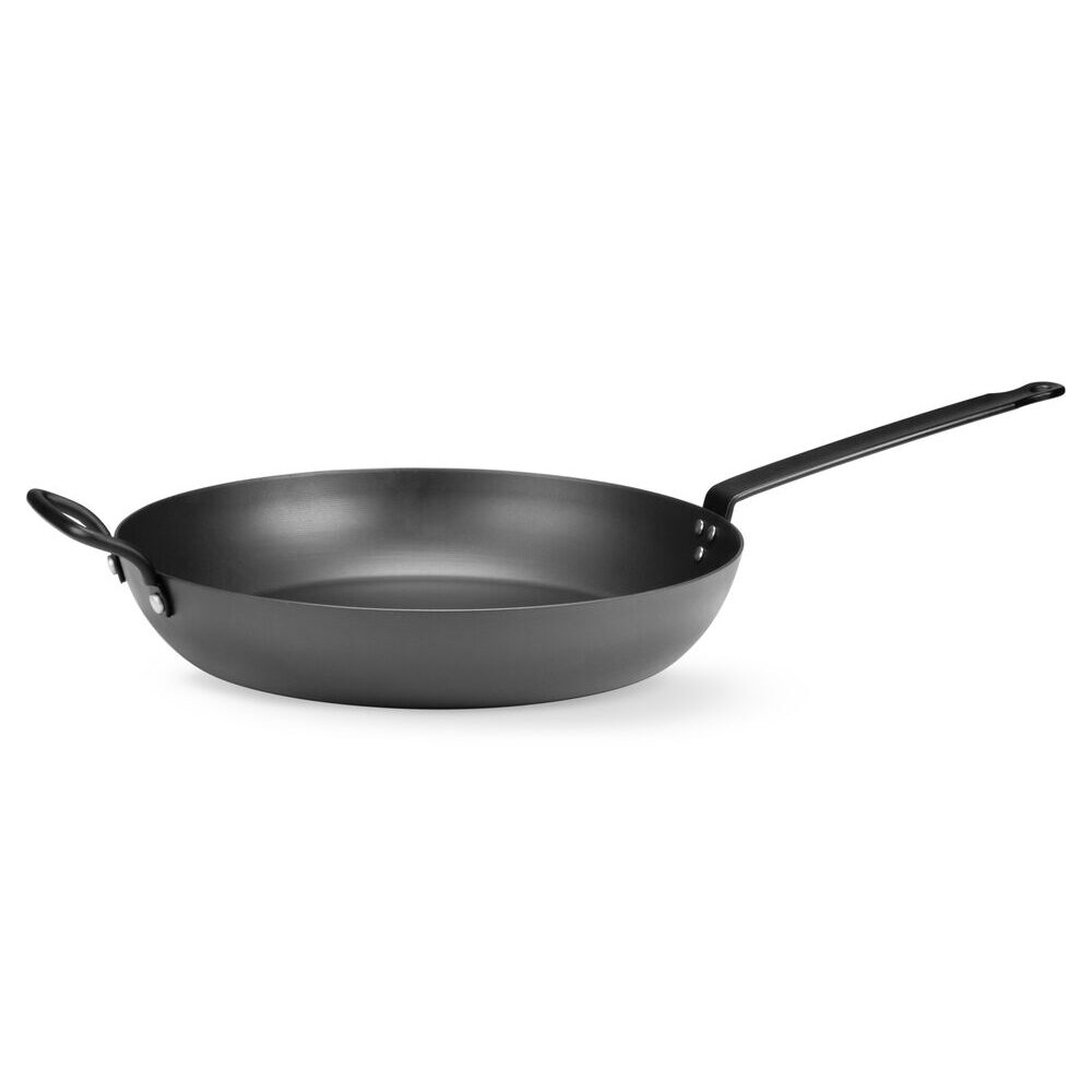 320444361_BIG.jpg Tigaie Ø 32 cm (H) 55mm, otel carbon - Image 1