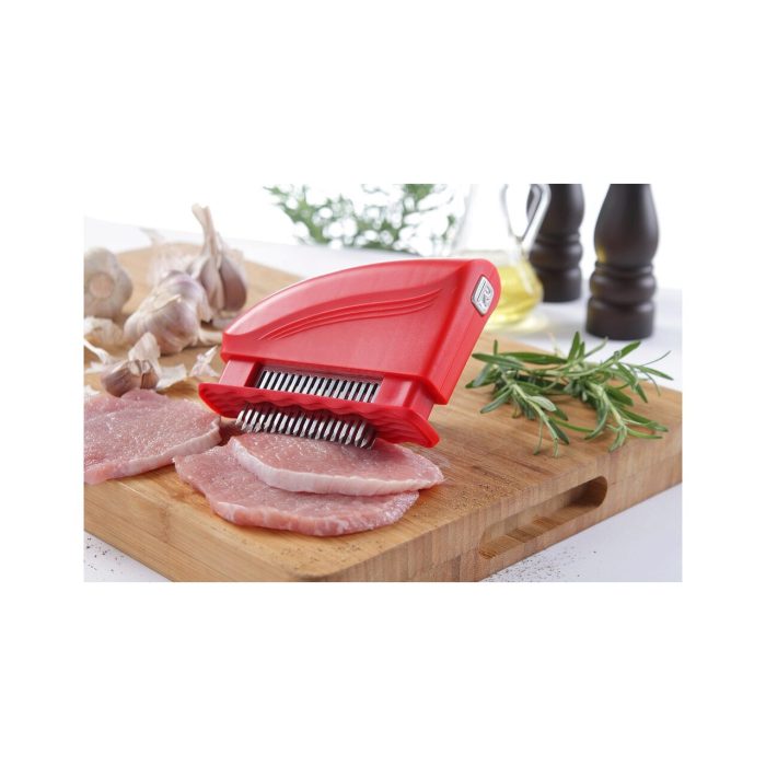 Dispozitiv fragezire carne Hendi, cu 51 lame, otel inoxidabil 18/8, plastic ABS, Negru, 15x4.2x11.8 cm - Image 2