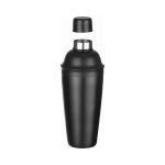 Shaker Cobbler 3 parti, Bar up, Negru, ø85x(H)240mm