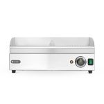 Gratar electric HENDI, Kitchen 1/2 neted, 1/2 striat 220-240V/2400W, 527x404x(H)233mm