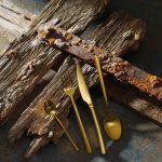 Furculiță de patiserie Amarone Gold, OVE, 153 mm - Image 10