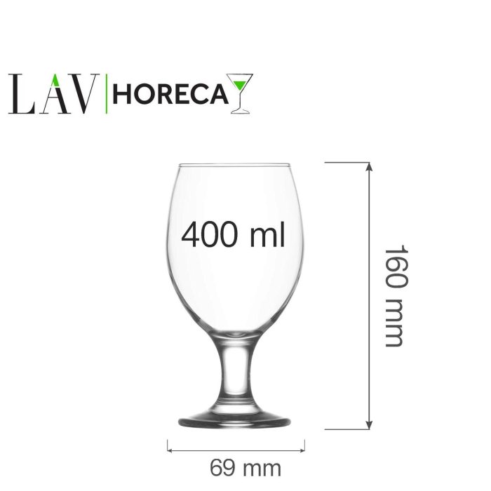 Pahar de bere Sofia, 400 ml, LAV - Image 5