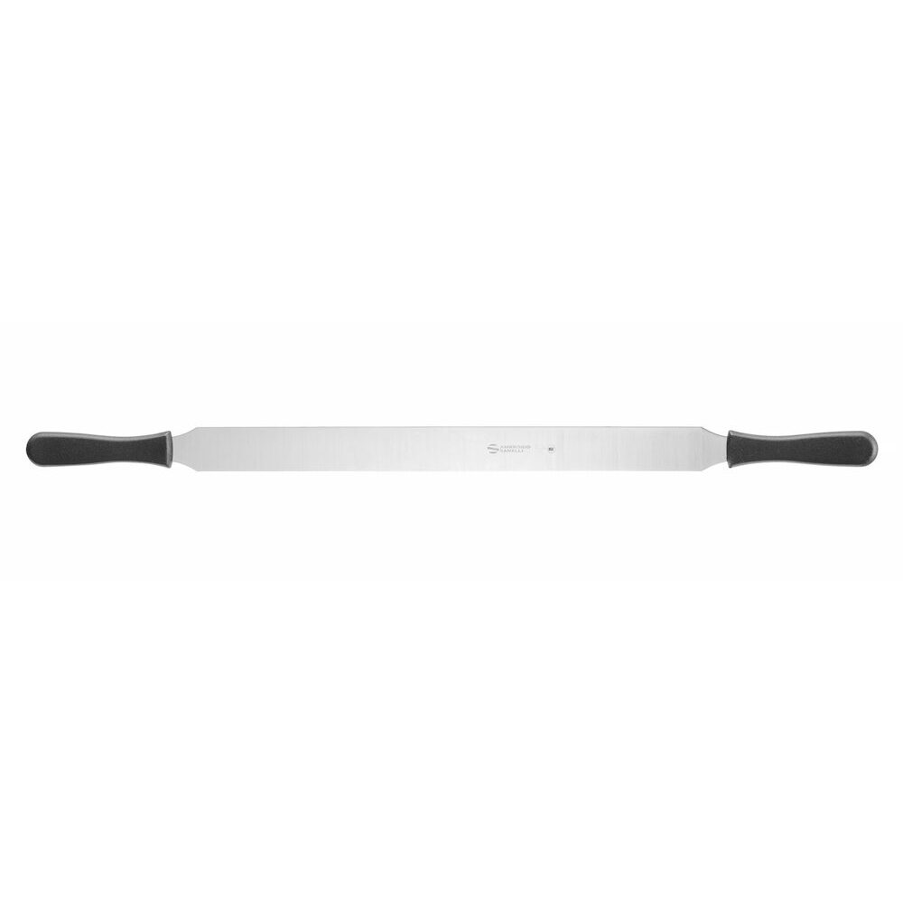 323318745_BIG.jpg Spatula cu doua manere Ambrogio Sanelli, grosime 1.4mm, lungime lama 420mm, inox - Image 1