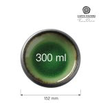 Farfurie Fine Dine Beryllium, pentru supa, diametru 152 mm, portelan, decorat manual - Image 8