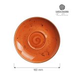Farfurie cappuccino Dahlia, 160 mm Fine Dine - Image 7