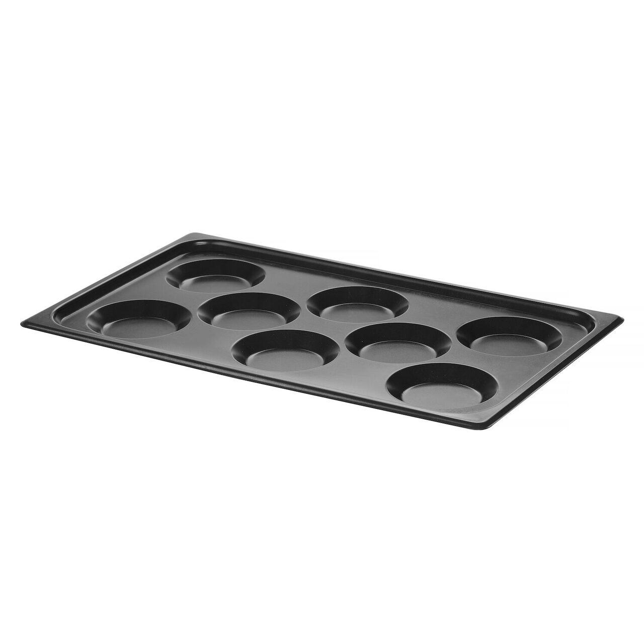 325863857_BIG.jpg Tava pentru oua, cu invelis antiaderent CONVECTOMAT EGGPLATE, HENDI, GN 1/1, Negru, 530x325x(H)26mm - Image 1