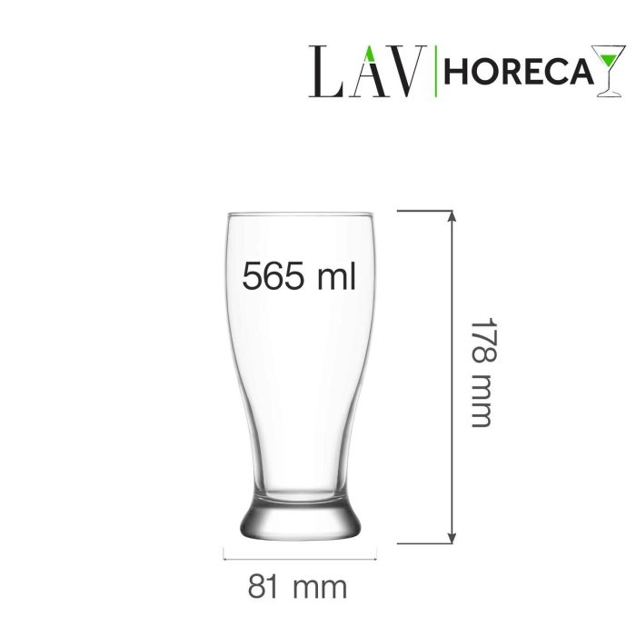 Pahar de bere Belfast 565 ml, LAV - Image 9