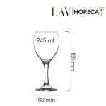 Pahar de vin Aspen 245 ml, LAV - Image 10