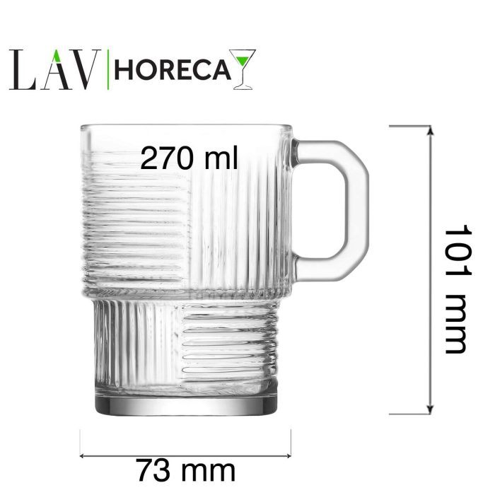Cana din sticla Istanbul, 270 ml, LAV - Image 9