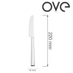 Cuțit de masă Garda, OVE, 220 mm - Image 12