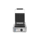 Aparat preparare vafe/waffles, profesional, Hendi, 1500W, suprafata gatire din fonta cu start anti-lipire, 480x320x(H)226 mm - Image 2