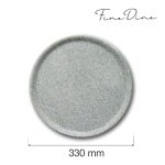 Farfurie Hendi pentru pizza, portelan durabil rezistent la temperaturi, diametru 330 mm - Image 3