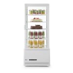 Vitrina frigorifica de prezentare 98 L alba - 452x406x(H)1116 mm - Image 3