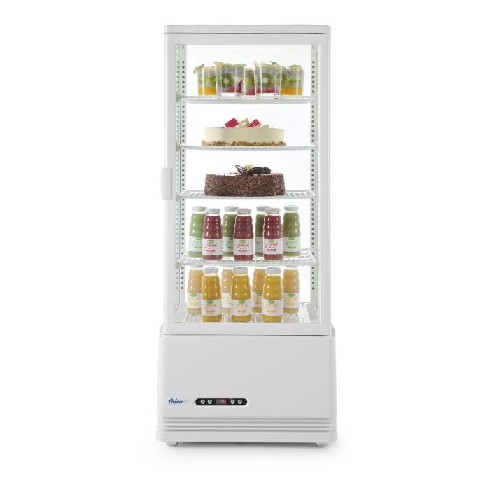 Vitrina frigorifica de prezentare 98 L alba - 452x406x(H)1116 mm - Image 3