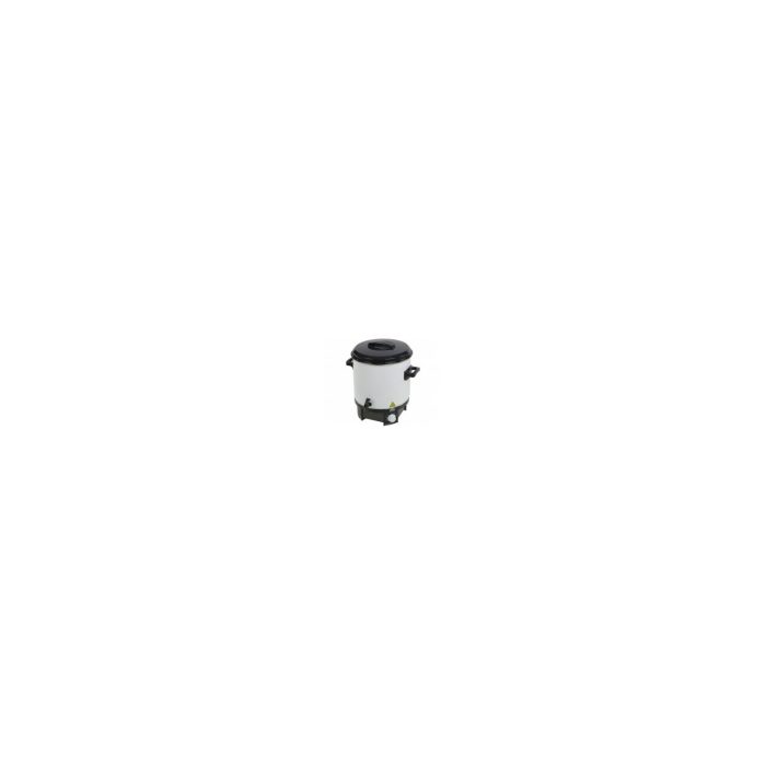 Boiler pentru bauturi fierbinti 27 lt, corp emailat, termostat 0-90 gr C, 1800W, Hendi, 460x480x349mm - Image 2