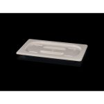 Capac pentru recipiente GN din policarbonat alb, HENDI, GN 1/4, alb, 265x162mm