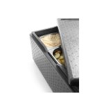Cutie termoizolanta cu capac 46 lt, GN1/1, tip thermobox, interior 538x338x(H)257 mm, Hendi Kitchen Line, spuma polipropilenica, exterior 600x400x(H)320 mm - Image 5