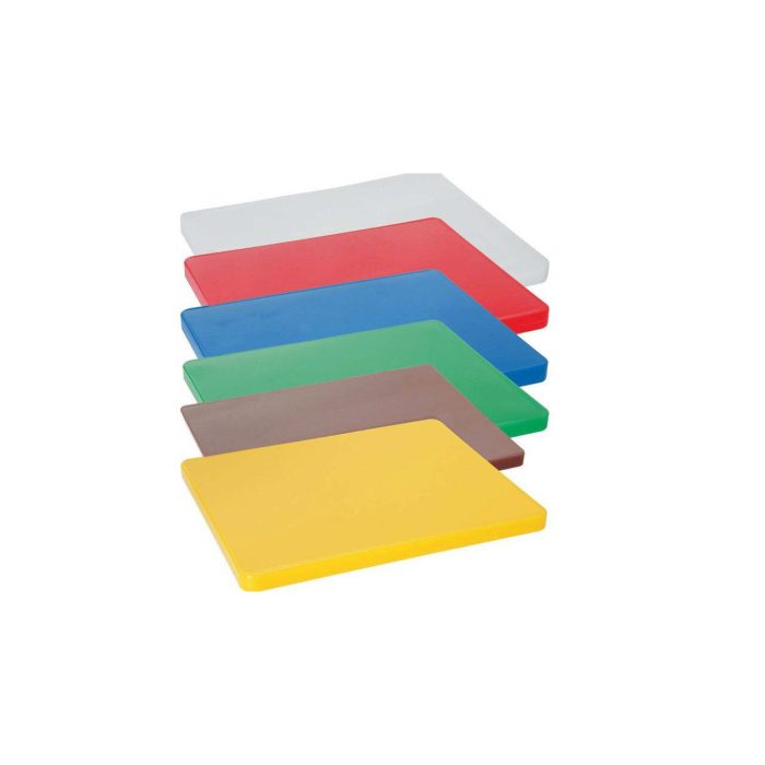 Tocator galben 600x400x18 mm, respecta normele de igiena HACCP, polietilena HDPE 500, Hendi, cu 2 fete pentru taiat - Image 3
