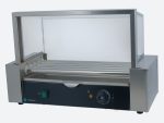 Grill pentru Hot Dog de rulare Hurakan Hkn-Gw5Mc Cu capac