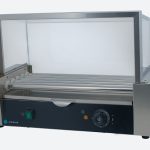 Grill pentru Hot Dog de rulare Hurakan Hkn-Gw5Mc Cu capac