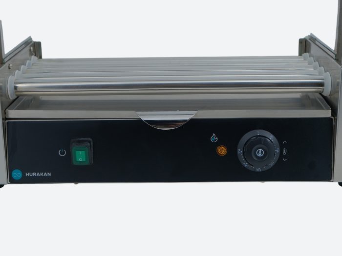Grill pentru Hot Dog de rulare Hurakan Hkn-Gw5Mc Cu capac - Image 3
