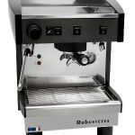 Mașină de cafea semi-automatică Robustezza St1M/ Negru + Cupă mare, Fază unică