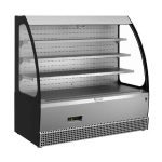 Blat de patiserie refrigerat Kayman Krpc-1305Mw Open Luxe Negru