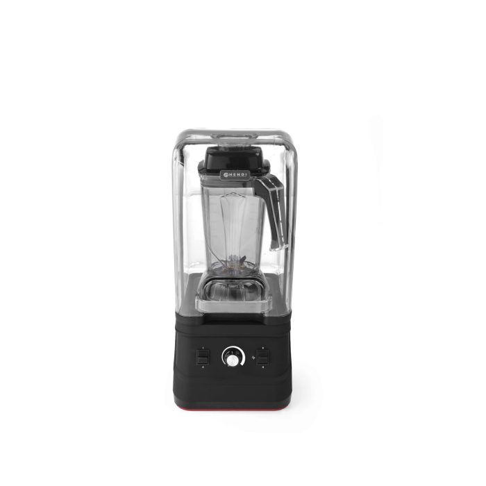 Blender cu capac amortizare zgomot, 1680W, cana 2,5 lt policarbonat, pana la 24800 rpm, Hendi, 252x258x(H)547 mm, potrivit si pentru uz profesional - Image 2