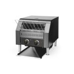 Toaster/prajitor de paine tip tunel dublu, Hendi, negru, 230V/2240W, 418x368x(H)387 mm