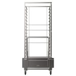 Carucior drive-in suplimentar pentru cuptoarele Tecnoeka Millennial 16x 600x400