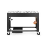 Barbecue pe gaz Tampa, HENDI, Negru, 10kW, 1260x580x(H)900mm