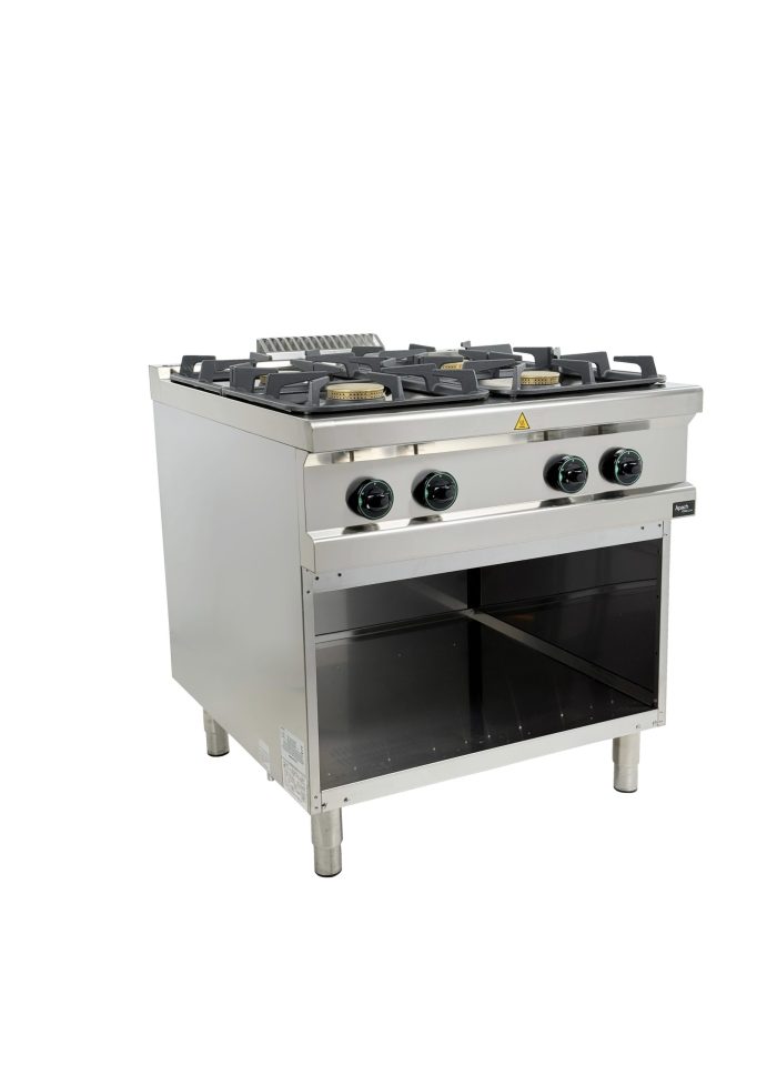 Apach 900 Series Aragaz pe gaz cu 4 arzătoare, Aprg-89P/Pl - Image 3