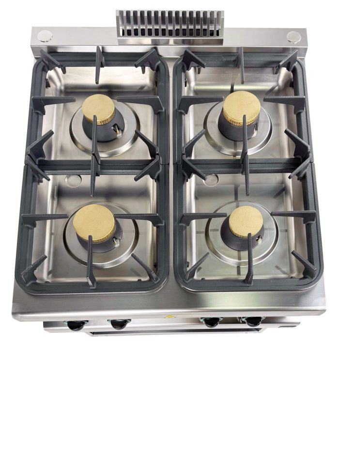 Apach 900 Series Aragaz pe gaz cu 4 arzătoare, Aprg-89P/Pl - Image 4