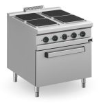 Apach Seria 900 Aragaz Electric cu 4 Plăci de Încălzire Apre-89Fe/Pl