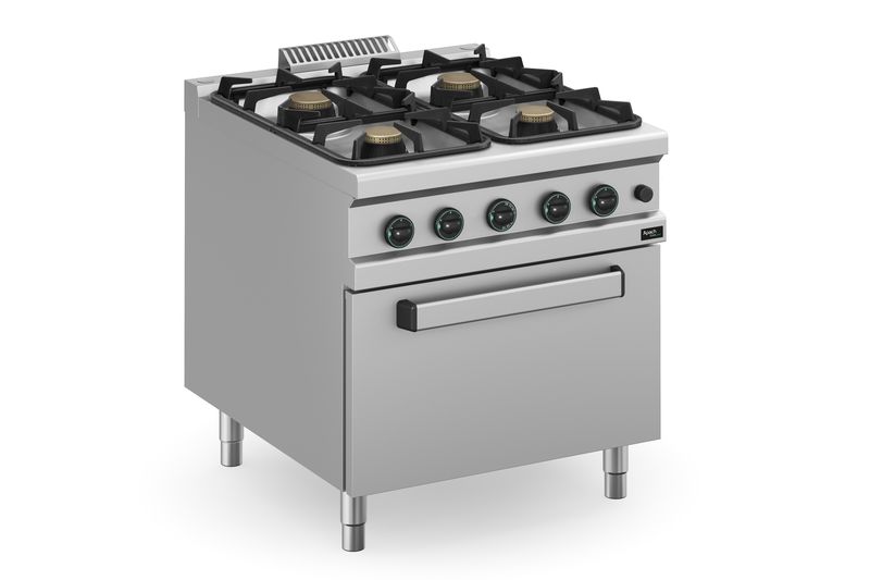 385592.jpg Apach 900 Series Aragaz cu 4 arzătoare pe gaz Aprg-89Fg/Pl - Image 1