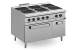Apach Serie 900, Aragaz Electric cu 6 suprafețe de gătit Apre-129Fe/Pl