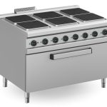 Apach Serie 900, Gătită electrică cu 6 plite (Hotplates Range Electric) Apre-129Fem/Pl