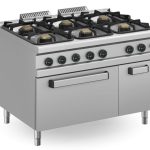 Apach Seria 900 Aragaz gaz cu 6 arzătoare Aprg-129Fg/Pl