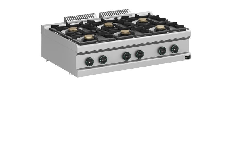 385924.jpg Apach Seria 700 Plăci de Gătit Aragaz Gaz Aprg-117T/Pl - Image 1