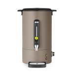 Boiler pentru bauturi calde Taupe mat 16 l, HENDI Uniq, Design de Bronwasser, 220-240V/1650W, 357x380x(H)502mm