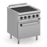 Apach 700 Series Aragaz Electric cu 4 Plăci de Gătit Apre-77Qfek/Pl