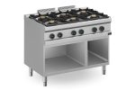 Apach Seria 700, Aragaz cu plită de gaz de 6 arzătoare Aprg-117P/Pl